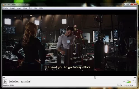 VLC Media Player 64-bit 3.0.21 on Windows, screenshot 3 of 3